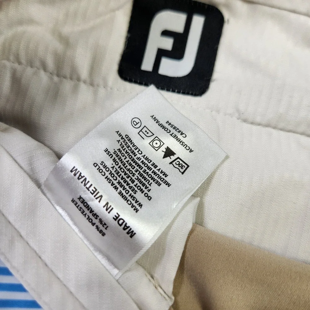 Footjoy Pants Men 36x30  Performance Golf Chino Stretch Trouser